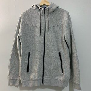 Mens Grey Track Jacket